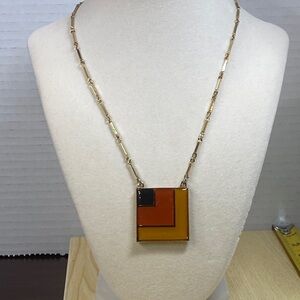 1977 Coventry Front Row Gold Necklace